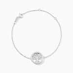 Bracelet Galla Argent Blanc Oxyde De Zirconium - Bracelets Femme | Histoire d&rsquo;Or