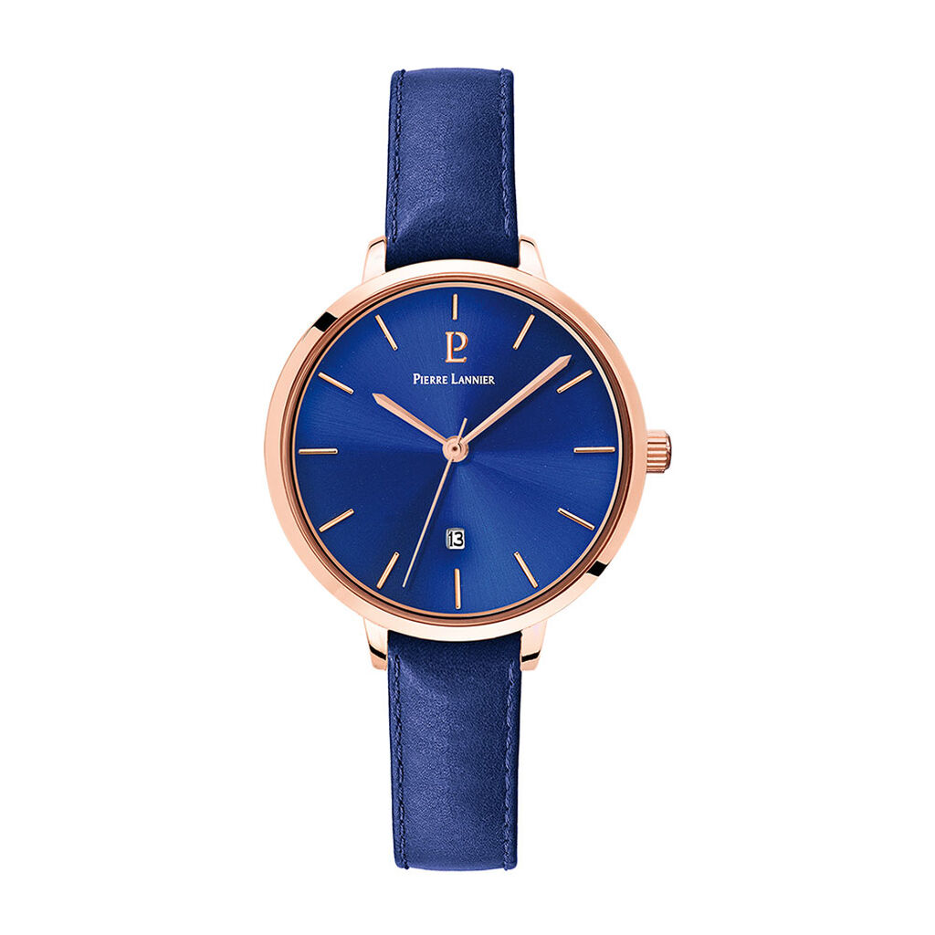 Montre Pierre Lannier Echo Bleu