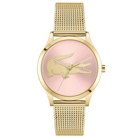 Montre Lacoste Crocodelle Rose - Montres Femme | Histoire d&rsquo;Or