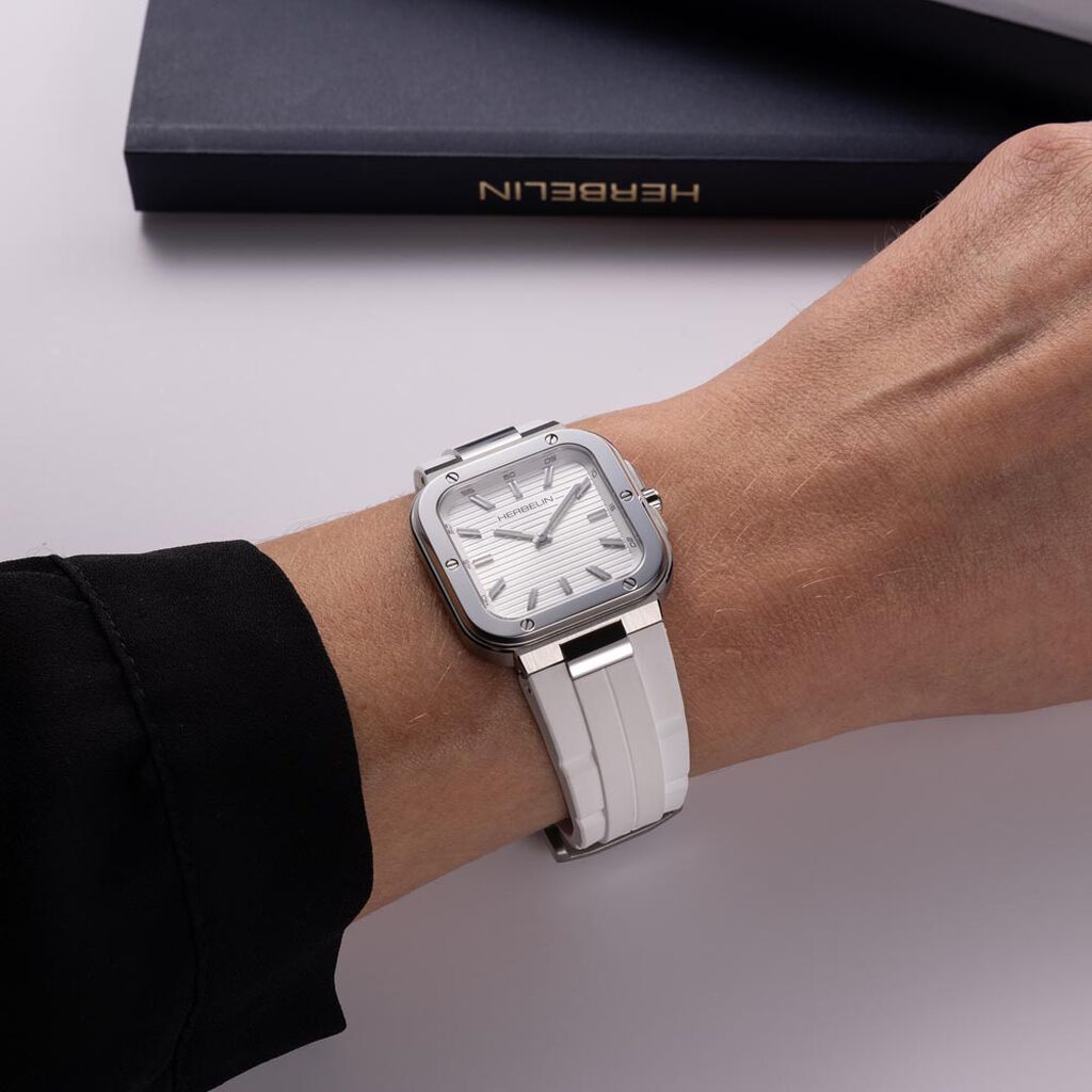Montre Herbelin Cap Camarat Square Argenté - Montres Femme | Histoire d’Or