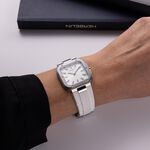 Montre Herbelin Cap Camarat Square Argent&eacute; - Montres Femme | Histoire d&rsquo;Or