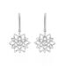 Boucles D'oreilles Pendantes Italane Or Blanc Diamant - Boucles d'oreilles pendantes Femme | Histoire d’Or