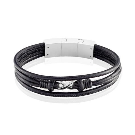Bracelet Acier Blanc Stephanos - Bracelets Homme | Histoire d’Or