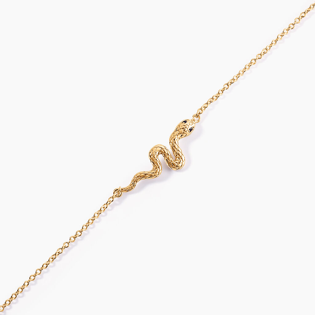 Bracelet Yasha Plaqué Or Jaune Spinelle Synthétique - Bracelets Femme | Histoire d’Or