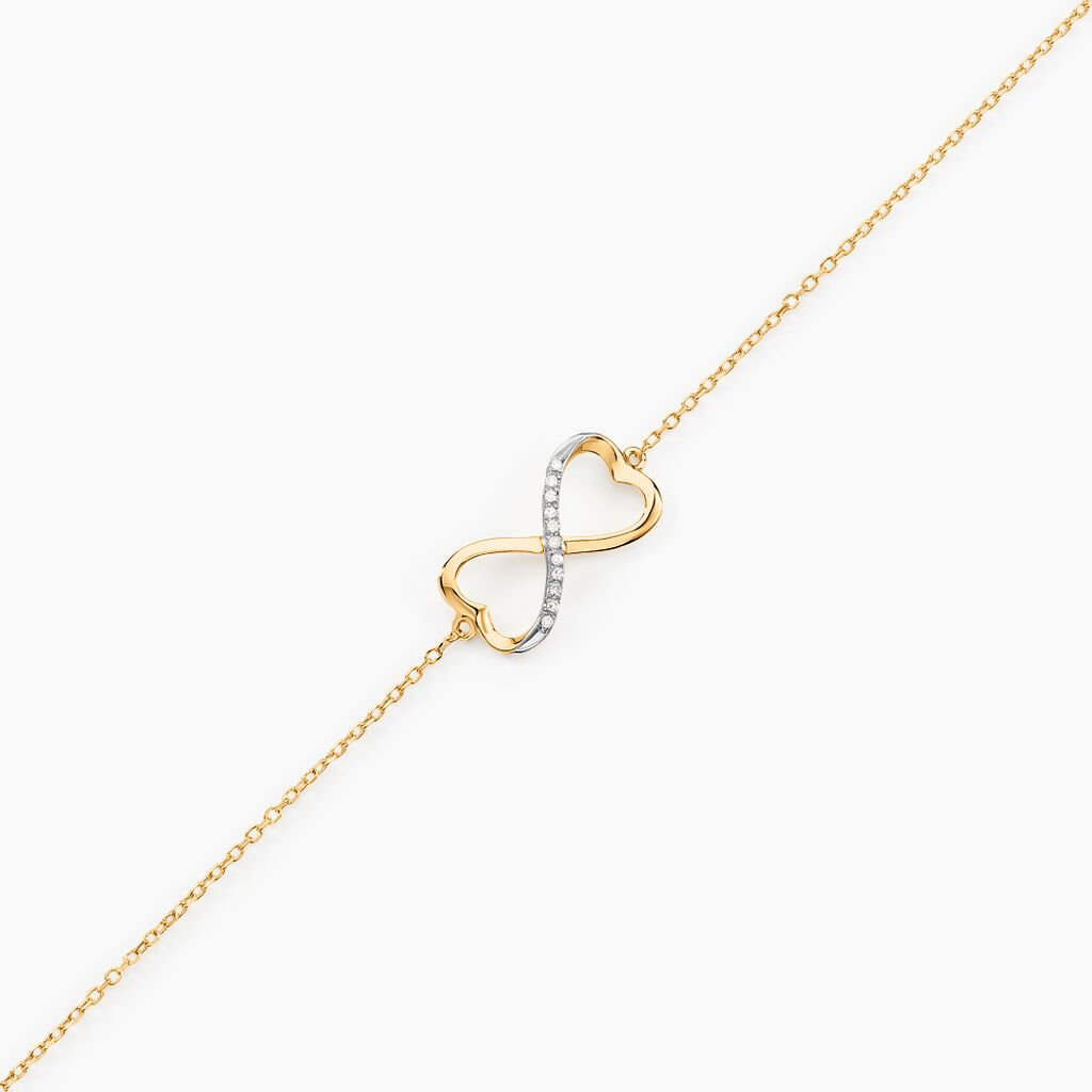 Bracelet Irmela Or Jaune Diamant - Bracelets Femme | Histoire d’Or