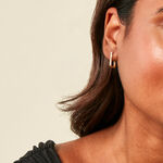 Cr&eacute;oles Eero Or Jaune - Boucles d'oreilles cr&eacute;oles Femme | Histoire d&rsquo;Or