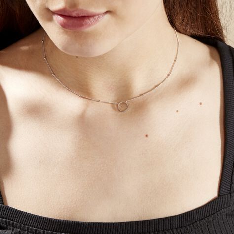 Collier Argent Blanc Cari - Colliers fantaisie Femme | Histoire d’Or