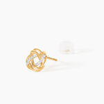 Boucles D'Oreilles Puces Otieno Or Jaune Diamant - Clous d'oreilles Femme | Histoire d&rsquo;Or