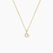 Collier Phanie Argent Jaune Oxyde De Zirconium