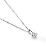 Collier Aphrodite Platine Blanc Diamant - Colliers Femme | Histoire d&rsquo;Or