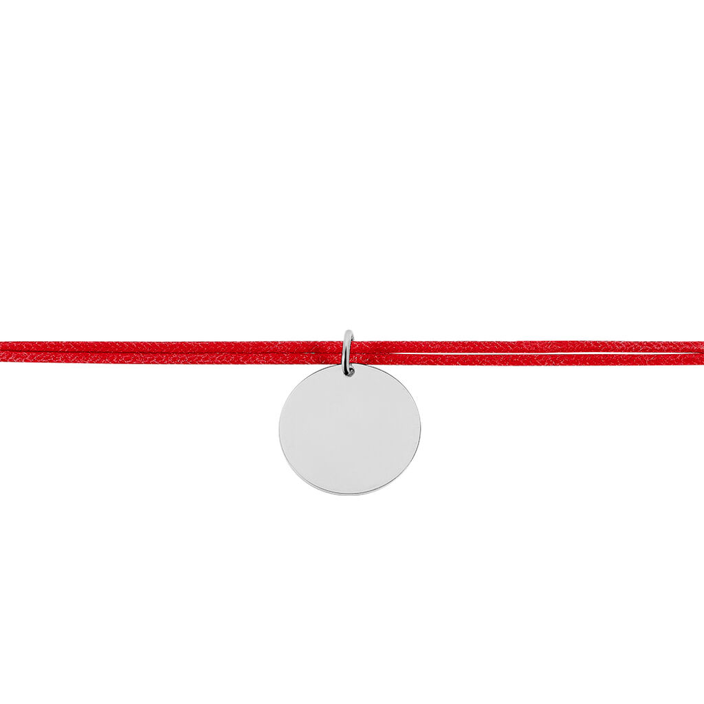 Bracelet Paula Argent Blanc - Bracelets cordon Femme | Histoire d’Or