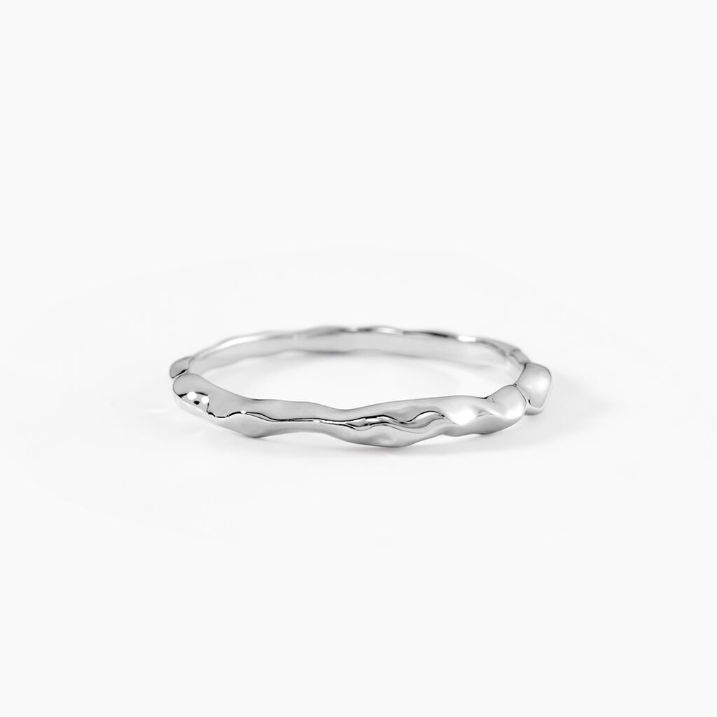 Bague Paros Argent Blanc - Bagues fantaisie Femme | Histoire d&rsquo;Or