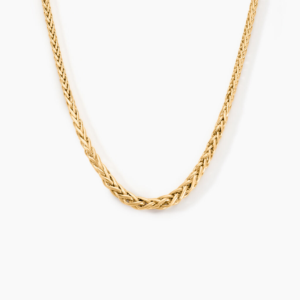 Collier Jany Danilo Maille Palmier Or Jaune - Chaines Femme | Histoire d&rsquo;Or
