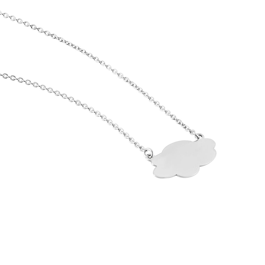 Collier Argent Blanc Philiphina - Ras de cou Femme | Histoire d’Or
