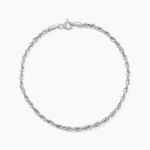 Bracelet Cordelia Or Blanc - Bracelets cha&icirc;ne Femme | Histoire d&rsquo;Or