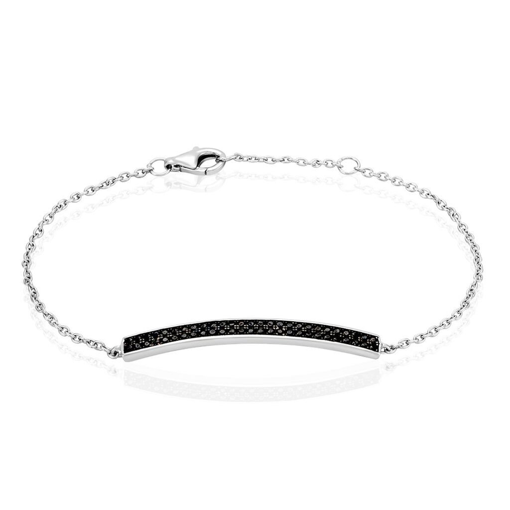Bracelet Septima Argent Blanc Spinelle - Bracelets Femme | Histoire d&rsquo;Or