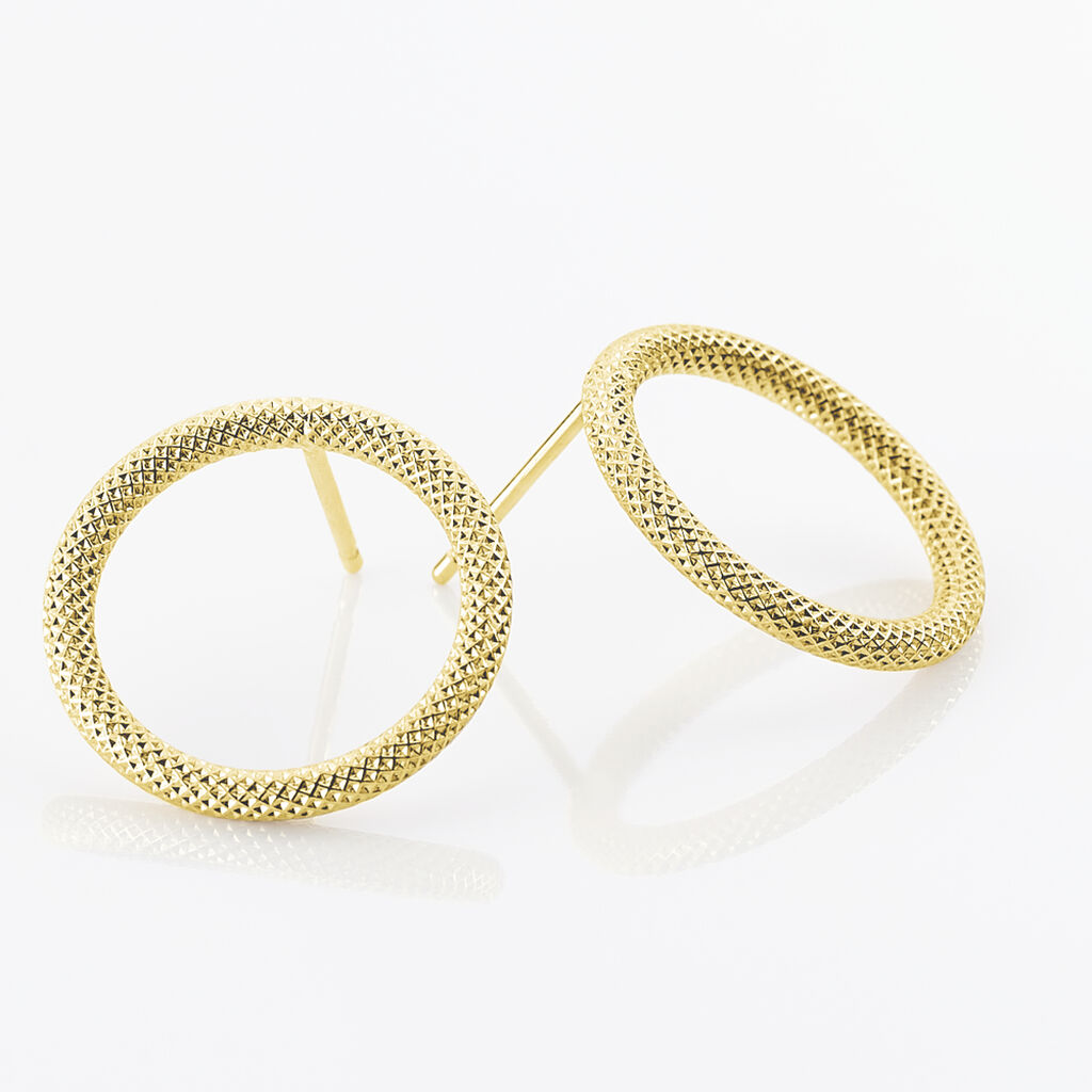 Boucles D'oreilles Pendantes Gracieuse Or Jaune - Boucles d'oreilles pendantes Femme | Histoire d’Or