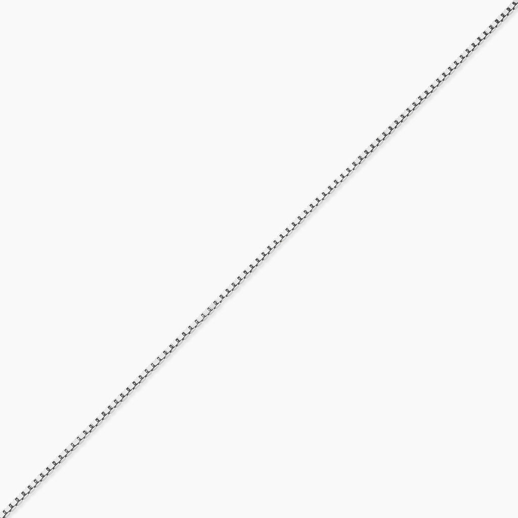 Cha&icirc;ne Alyze Argent Blanc - Chaines Femme | Histoire d&rsquo;Or