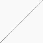 Cha&icirc;ne Alyze Argent Blanc - Chaines Femme | Histoire d&rsquo;Or