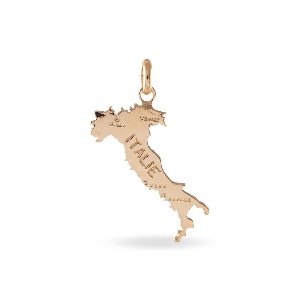 Pendentif Asuka Plaque Or Jaune - Pendentifs Famille | Histoire d’Or
