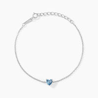 Bracelet Kelvyn Argent Blanc Oxyde De Zirconium