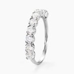 Alliance Marlin Or Blanc Oxyde De Zirconium - Alliances Femme | Histoire d&rsquo;Or