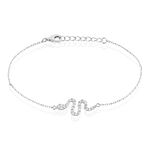 Bracelet Eponine Argent Blanc Oxyde De Zirconium - Bracelets Femme | Histoire d&rsquo;Or