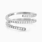 Bague Argent Blanc Bennett Oxydes De Zirconium - Bagues avec pierre Femme | Histoire d&rsquo;Or