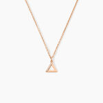 Collier Lorena Argent Rose Oxyde De Zirconium - Colliers fantaisie Femme | Histoire d&rsquo;Or