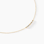 Collier Aurelya Or Bicolore - Bijoux sans pierre Femme | Histoire d&rsquo;Or