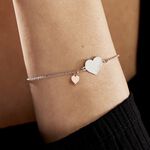 Bracelet Iella Argent Bicolore - Bracelets Femme | Histoire d&rsquo;Or