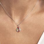 Collier Eliniane Argent Blanc Oxyde De Zirconium - Colliers fantaisie Femme | Histoire d&rsquo;Or