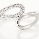 Bague Kali Argent Blanc Oxyde De Zirconium - Bagues avec pierre Femme | Histoire d&rsquo;Or