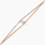 Bracelet Giulette Argent Rose Oxyde De Zirconium - Bracelets Femme | Histoire d&rsquo;Or