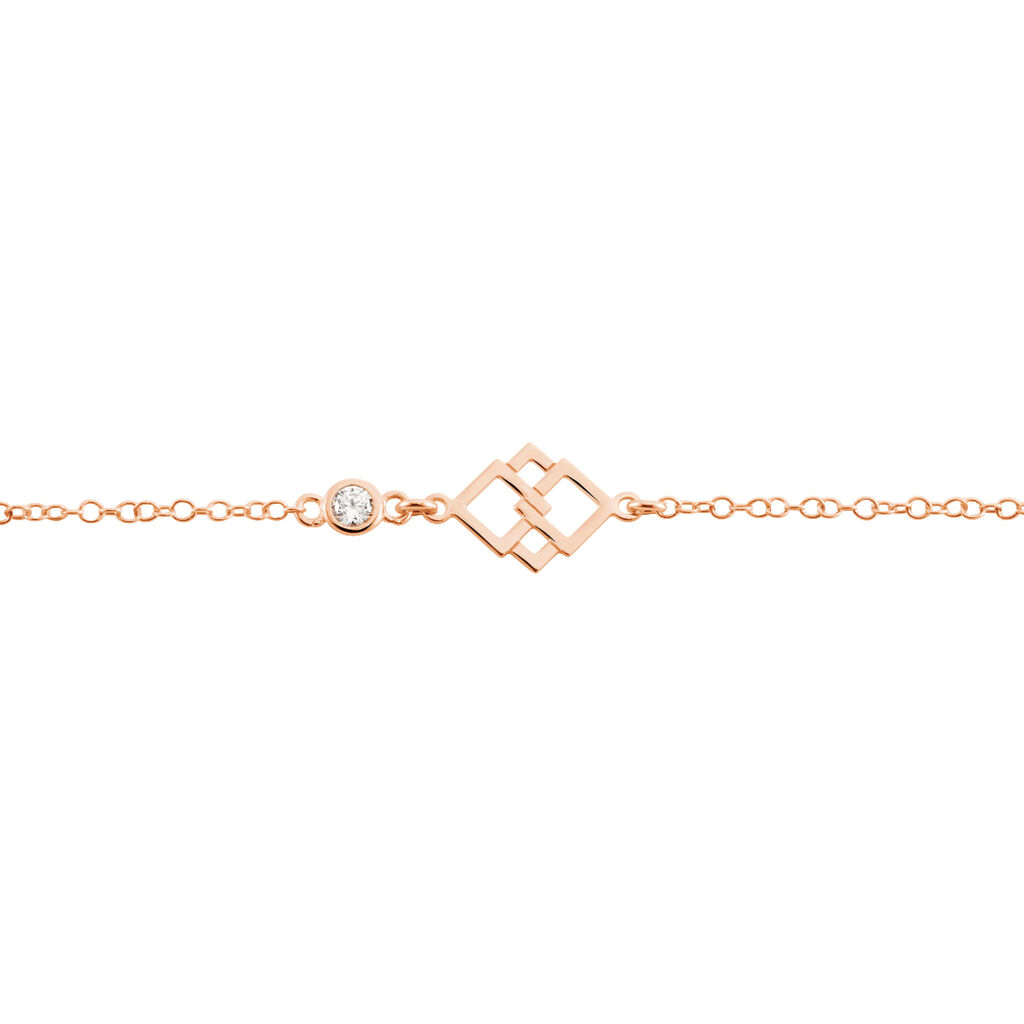 Bracelet Oumeima Argent Rose - Bracelets Femme | Histoire d’Or