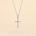 Collier Jezabel Or Blanc Diamant - Colliers Femme | Histoire d&rsquo;Or