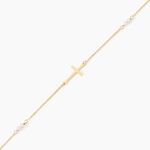 Bracelet Elsabeth Or Jaune Perle De Culture - Bracelets Communion Famille | Histoire d&rsquo;Or