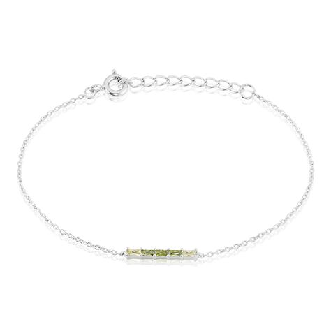 Bracelet Alexander Argent Blanc Oxyde De Zirconium - Bracelets Femme | Histoire d’Or
