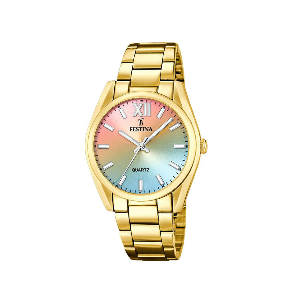Montre Festina Boyfriend Multicolore - Montres Femme | Histoire d&rsquo;Or