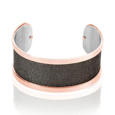 Bracelet Jonc Acier Rose - Bracelets Femme | Histoire d’Or