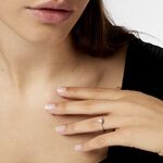 Bague Dana Or Jaune Oxyde De Zirconium - Bagues solitaires Femme | Histoire d&rsquo;Or