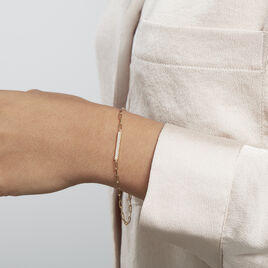 Bracelet Plaqué Or Maimiti Oxydes De Zirconium - Bracelets fantaisie Femme | Histoire d’Or