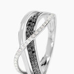 Bague Emilie Or Blanc Diamant - Bagues avec pierre Femme | Histoire d&rsquo;Or