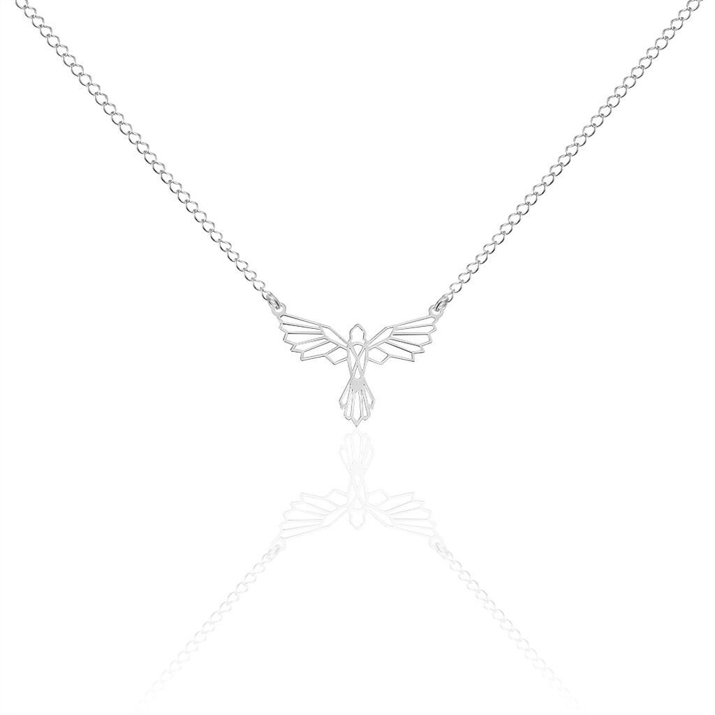 Collier Sevinc Argent Blanc - Colliers fantaisie Femme | Histoire d&rsquo;Or