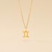 Pendentif Or Jaune Alibiza - Pendentifs Zodiaque Famille | Histoire d’Or