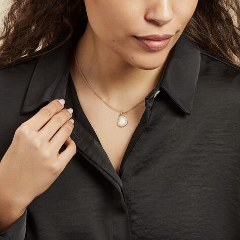 Collier Plaqué Or Jaune Aludra Oxydes De Zirconium - Colliers Femme | Histoire d’Or