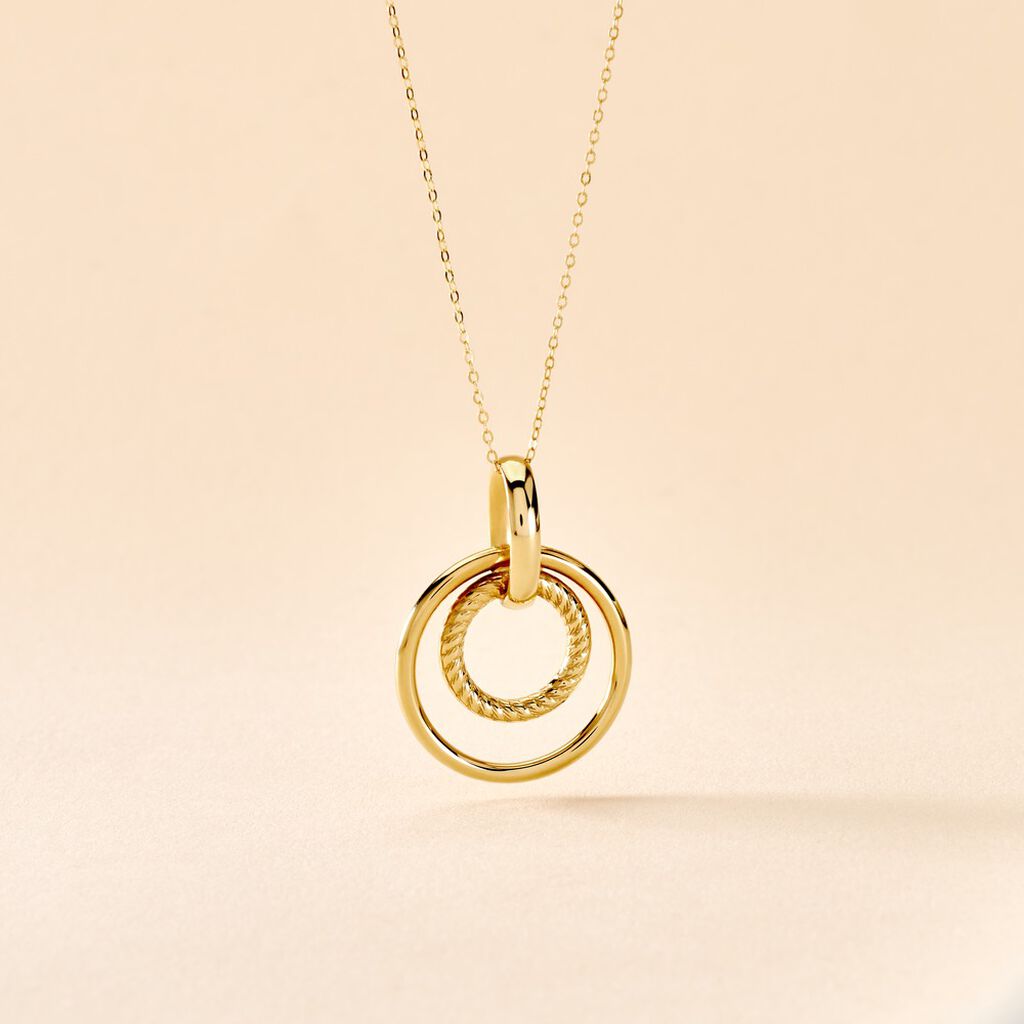 Collier Devan Or Jaune - Colliers Femme | Histoire d&rsquo;Or