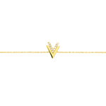 Bracelet Dao Or Jaune Oxyde De Zirconium - Bracelets Femme | Histoire d&rsquo;Or