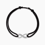 Bracelet Kwesi Argent Blanc - Bracelets Coulissants Homme | Histoire d&rsquo;Or