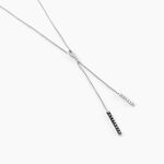 Collier Ainhoaa Or Blanc Diamant - Colliers Femme | Histoire d&rsquo;Or